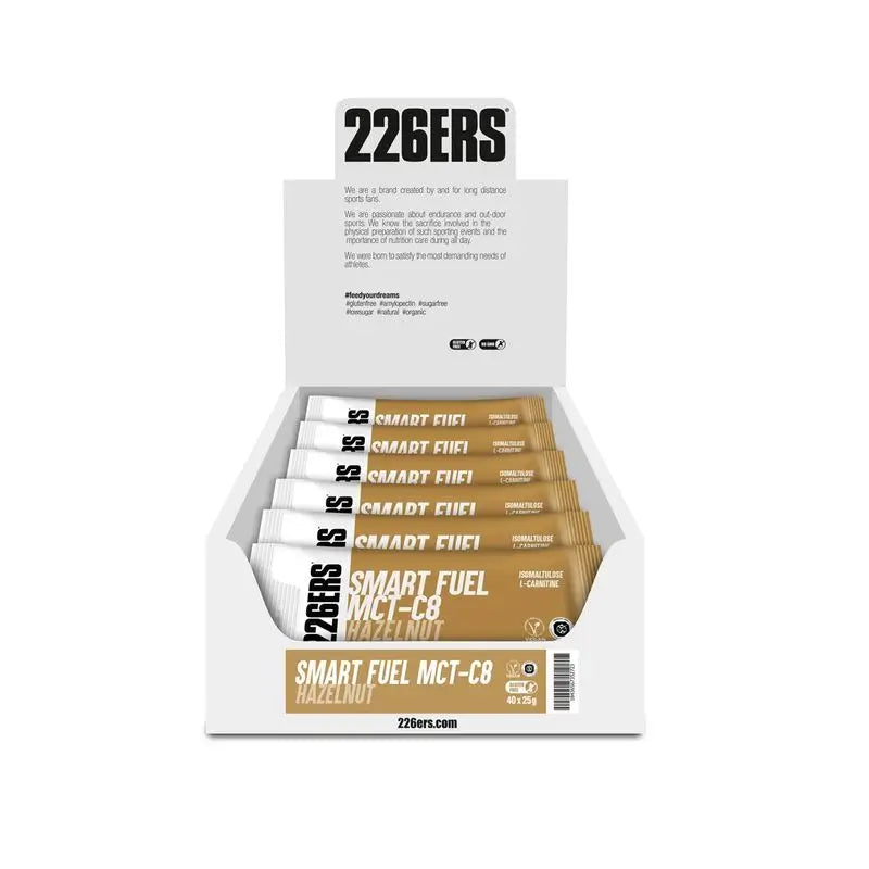 226Ers Smart Fuel Crema Energética Vegana Avellana - Mct C8, 40x25 gr