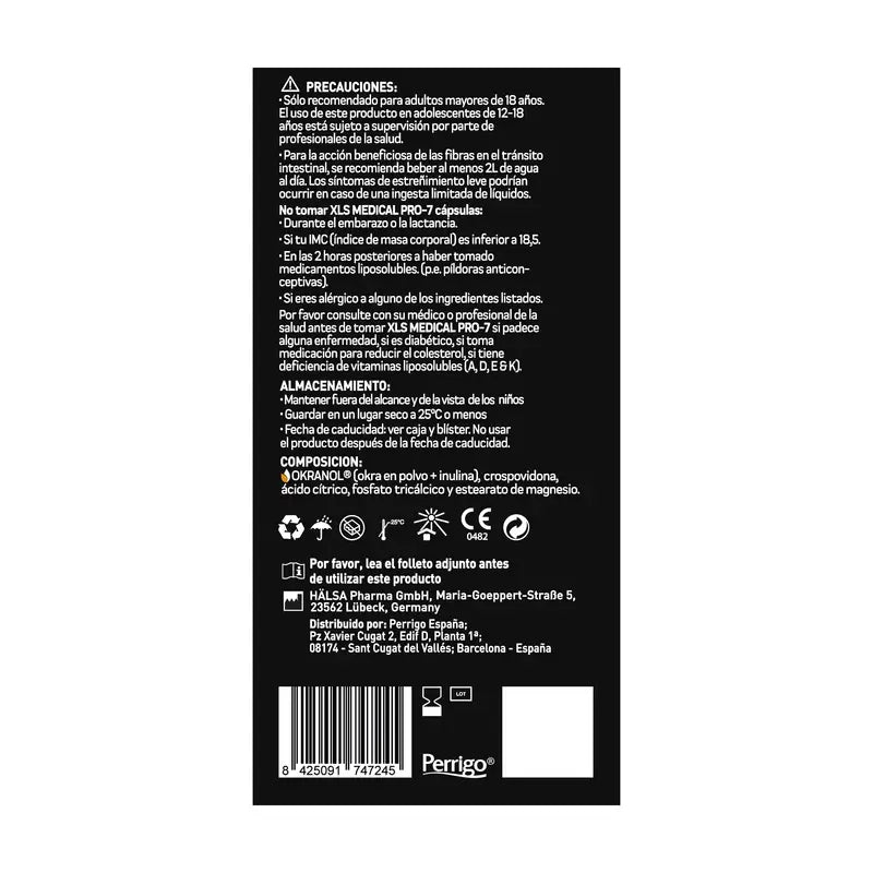 Xls Medical Pro7 Pack 3x180 Capsules