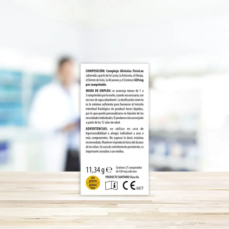 Aboca Aliviolas Fisiolax Constipation, 27 Tablets