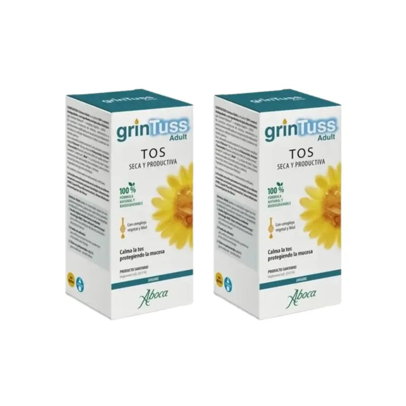 Aboca Grintuss Adult Syrup, 2x180 gr