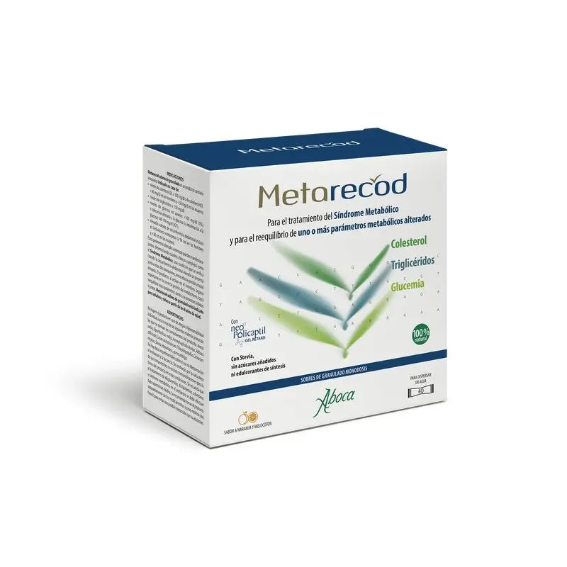 Aboca Metarecod Cholesterol, 40 Envelopes