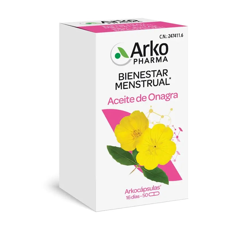 Arkocápsulas Evening Primrose Oil Bio 50 Capsules Arkopharma
