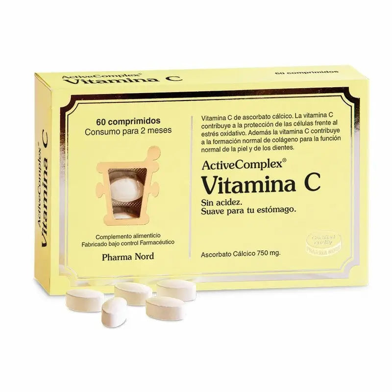 Activecomplex Vitamin C-Ascorbic Acid 60 tablets