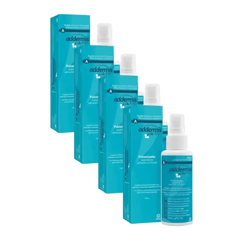 Addermis Biactiv Protective Moisturising Oil, 4X100 Ml