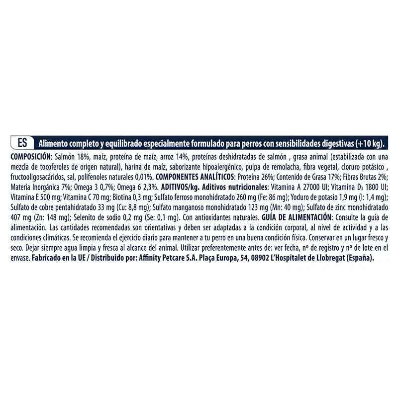 Advance Canine Adult Sensitive Salmon Rice 12Kg, dog food for dogs