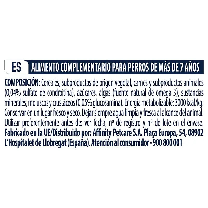 Advance Canine Senior +7 Snack Caja, 7 x 150 g, snack para perros