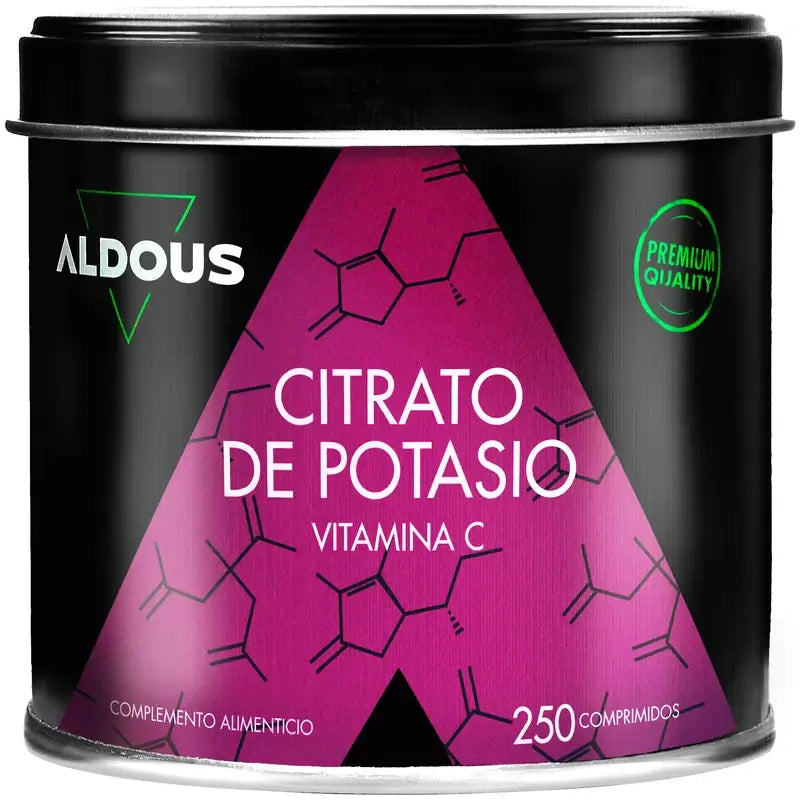 Aldous Bio Potassium Citrate , 250 tablets