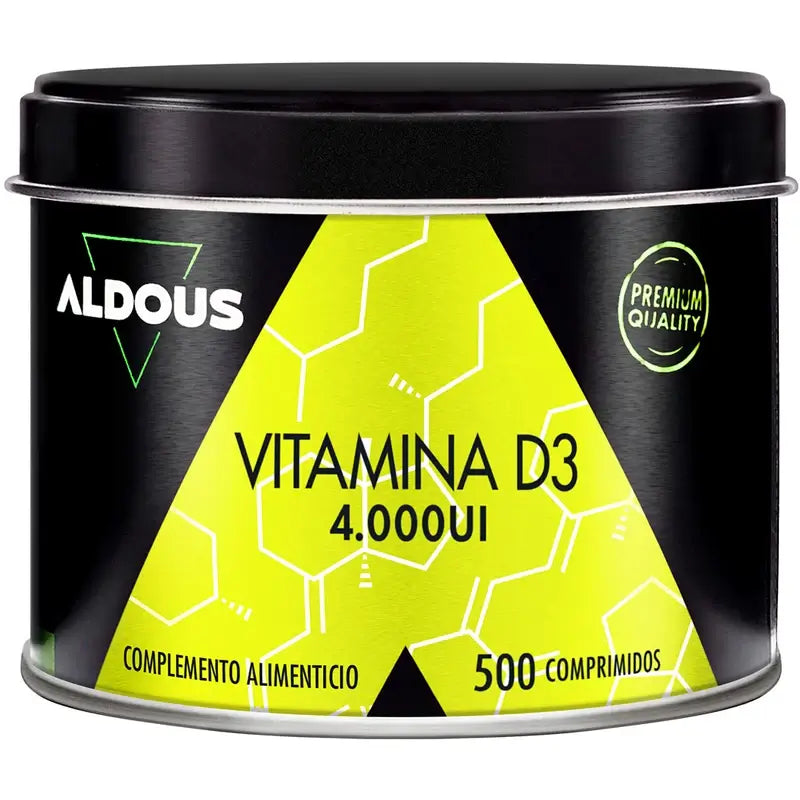 Aldous Bio Vitamin D3 4000 Ui Aldous , 500 tablets
