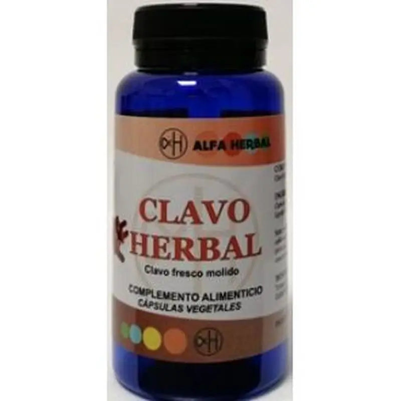 Alfa Herbal Clavo Herbal 100 Cápsulas