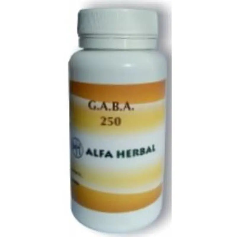 Alfa Herbal Gaba 250Mg. 120 Cápsulas