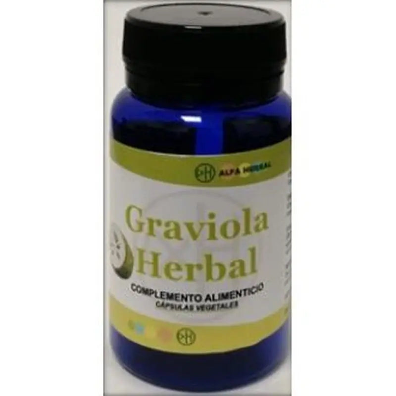 Alfa Herbal Graviola 60 Cápsulas