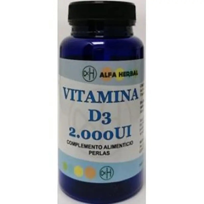 Alfa Herbal Vitamina D3 2000Ui 100Perlas