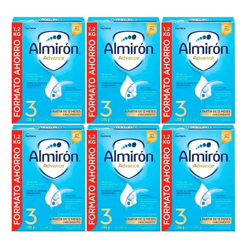 Almirón Advance 3, Pack 6 x 1200g