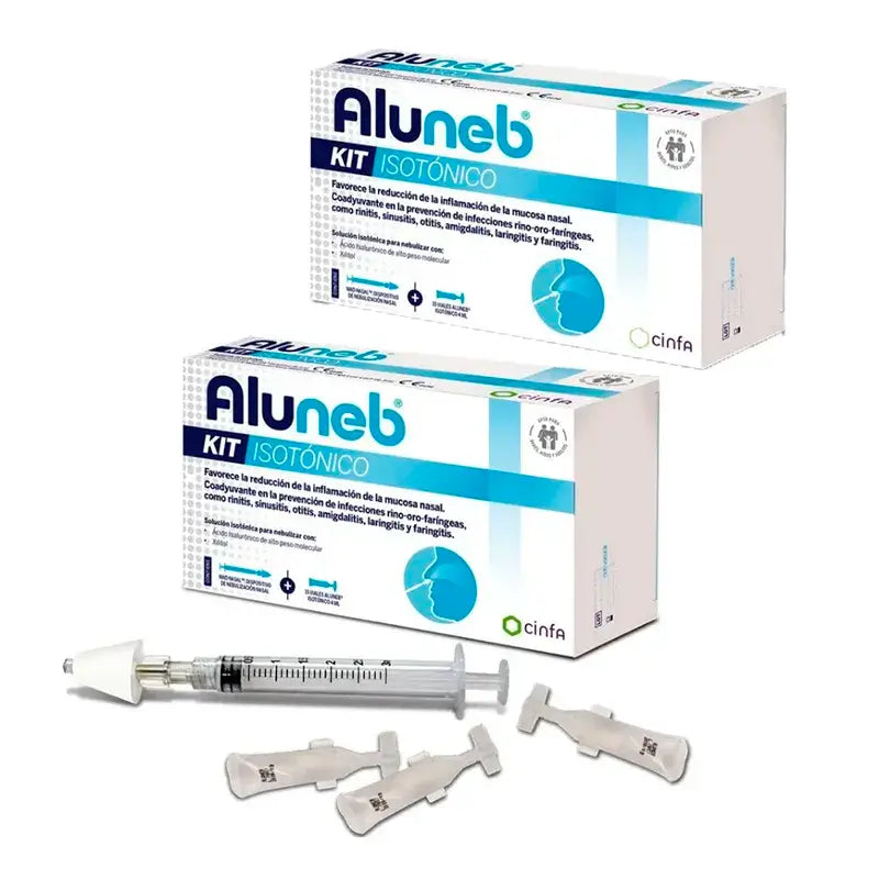 Aluneb Isotonic Kit, Pack 2 x 15 Vials