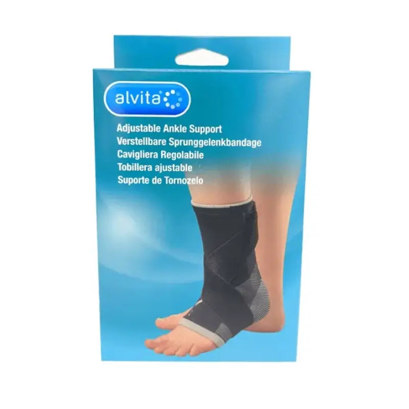 Alvita Adjustable Ankle Brace Alvita Size 1