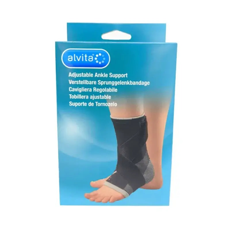 Alvita Adjustable Ankle Brace Alvita Size 3