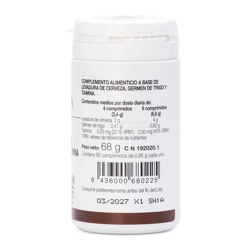 Ana Maria Lajusticia Brewer's Yeast, 80 tablets