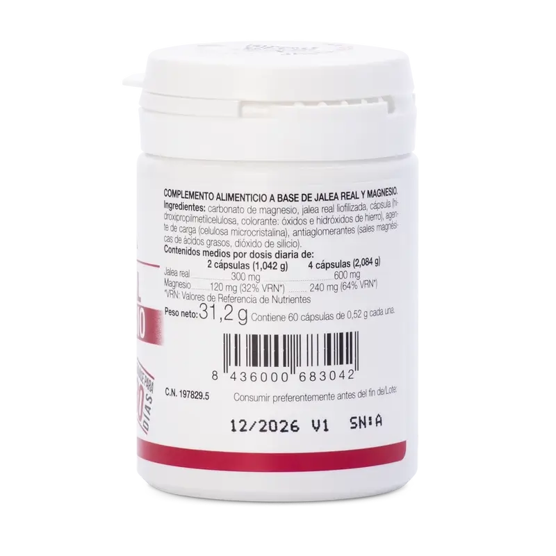 Ana Maria Lajusticia Royal Jelly With Magnesium 60Cap.