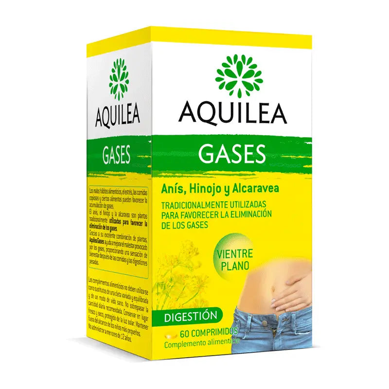Aquilea Gases, 60 tablets