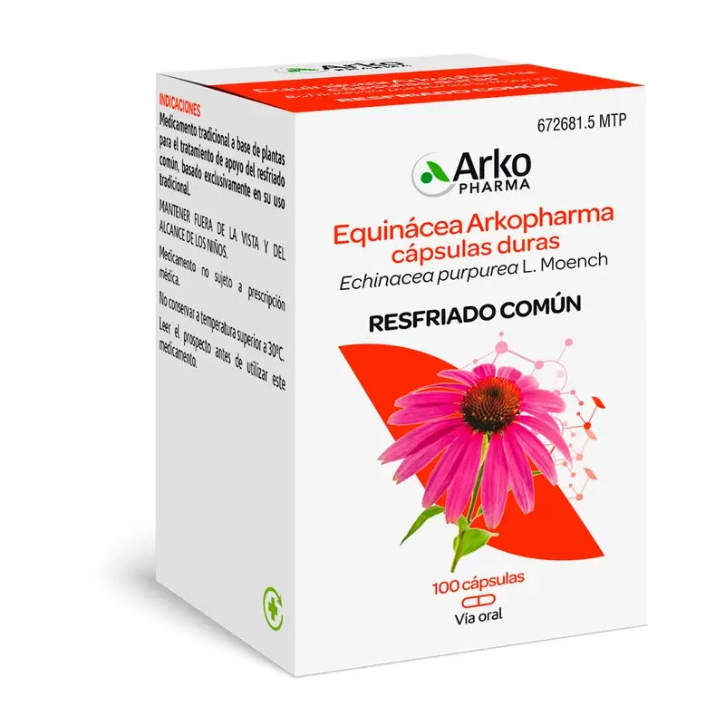 Arkocápsulas Echinacea 100 Capsules Arkopharma