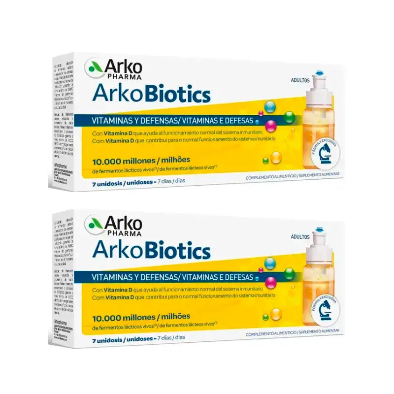 Arkopharma Arkobiotics Vitamins & Defences Adult, 2X7 Single Doses