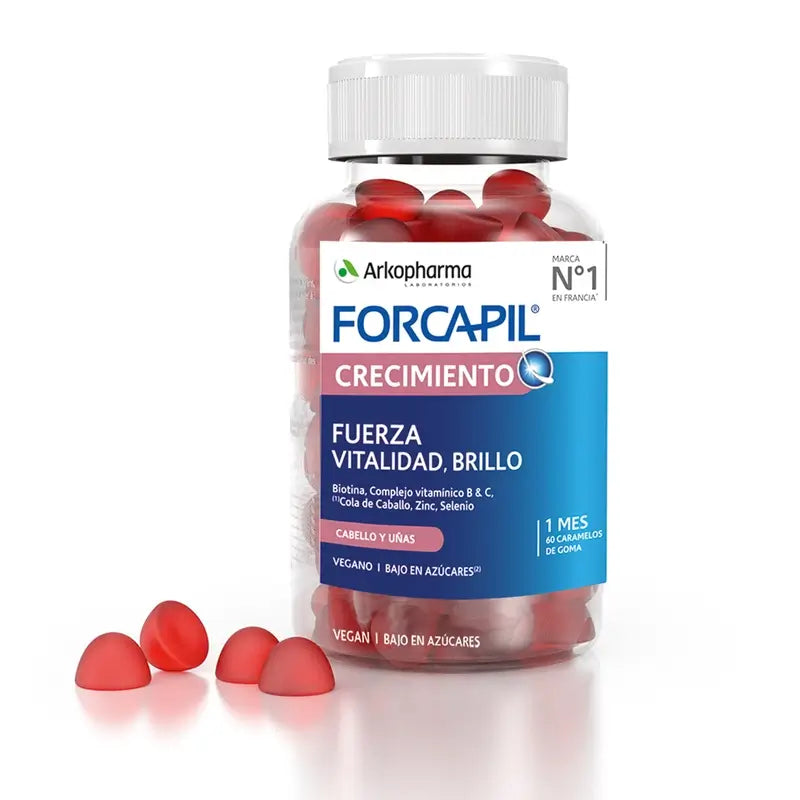 Forcapil Growth Gummies 60 Arkopharma Gummy Sweets