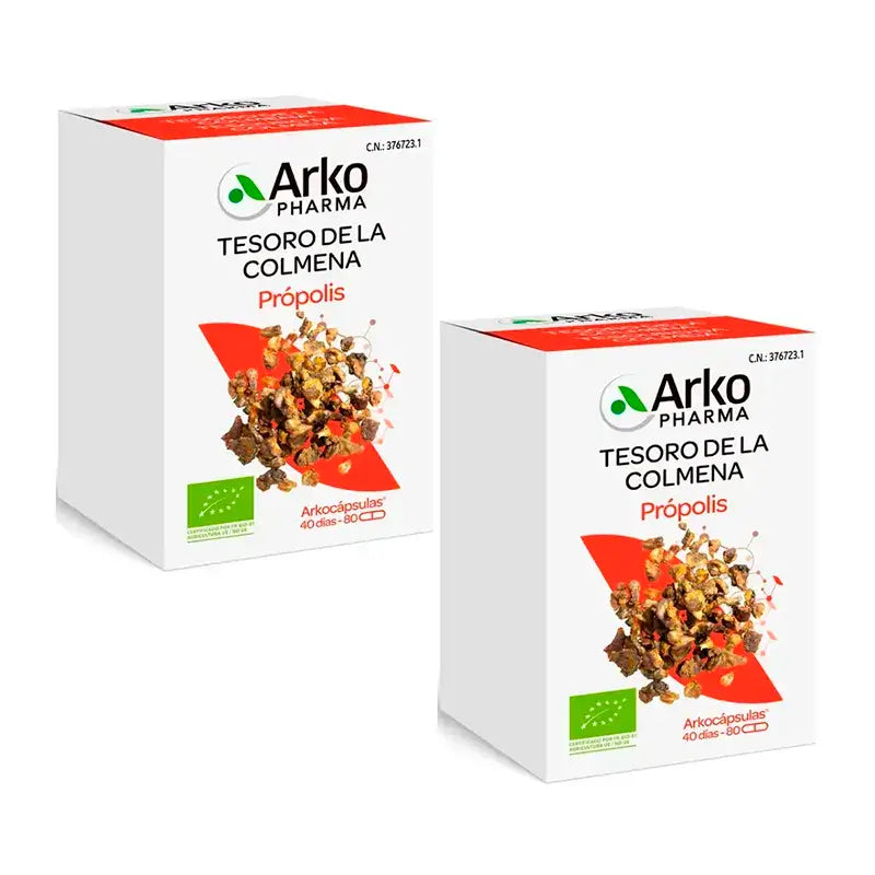 Arkopharma Propolis, 2X80 Arkocapsules Bio