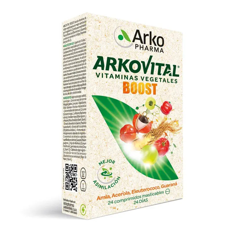 Arkovital Boost 30 Tablets Arkopharma