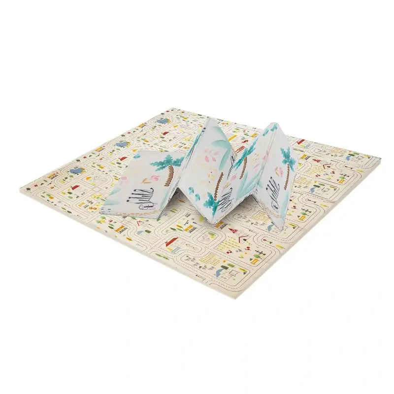 Asalvo Foldable City-Animal Playmat Xxl , 1 unit
