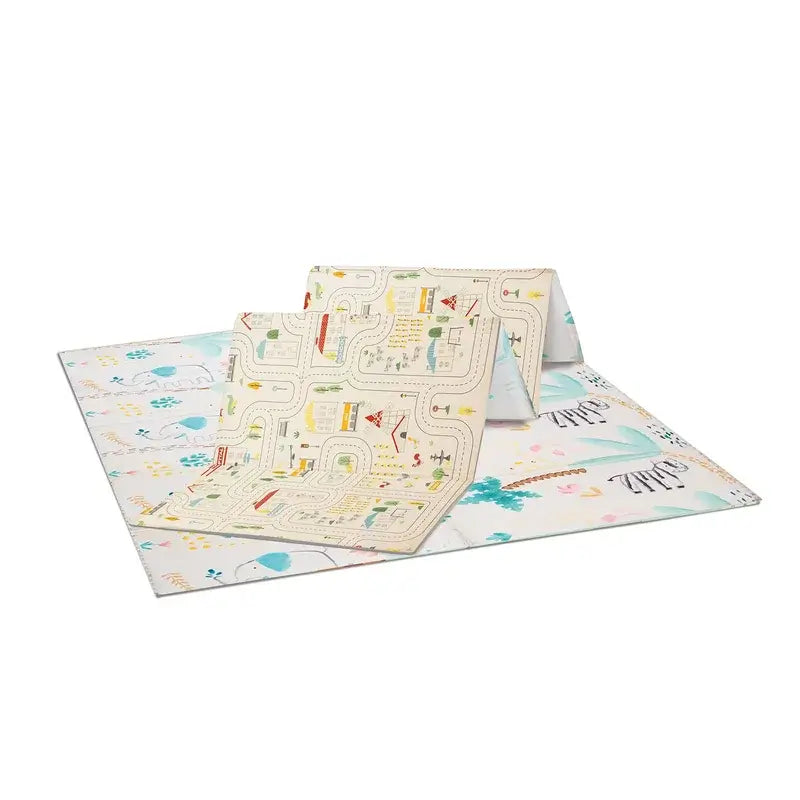 Asalvo Foldable Animal-City Playmat 120X180 , 1 unit