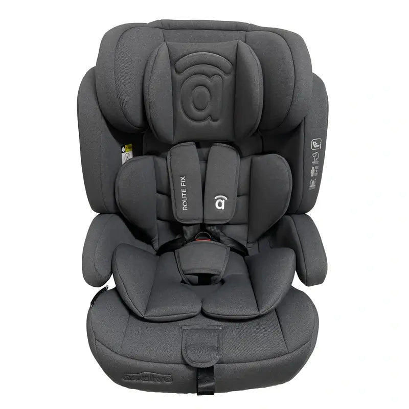 Asalvo Car Seat 76-150 Cms Route Fix Grey C/Isofix