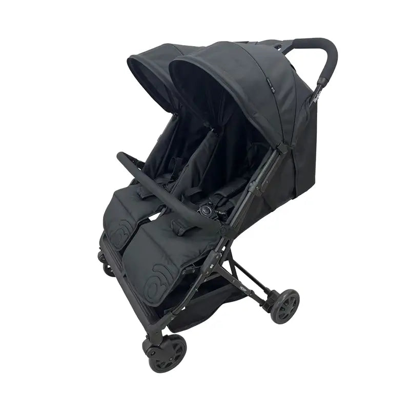 Asalvo Double Stroller Henry Black
