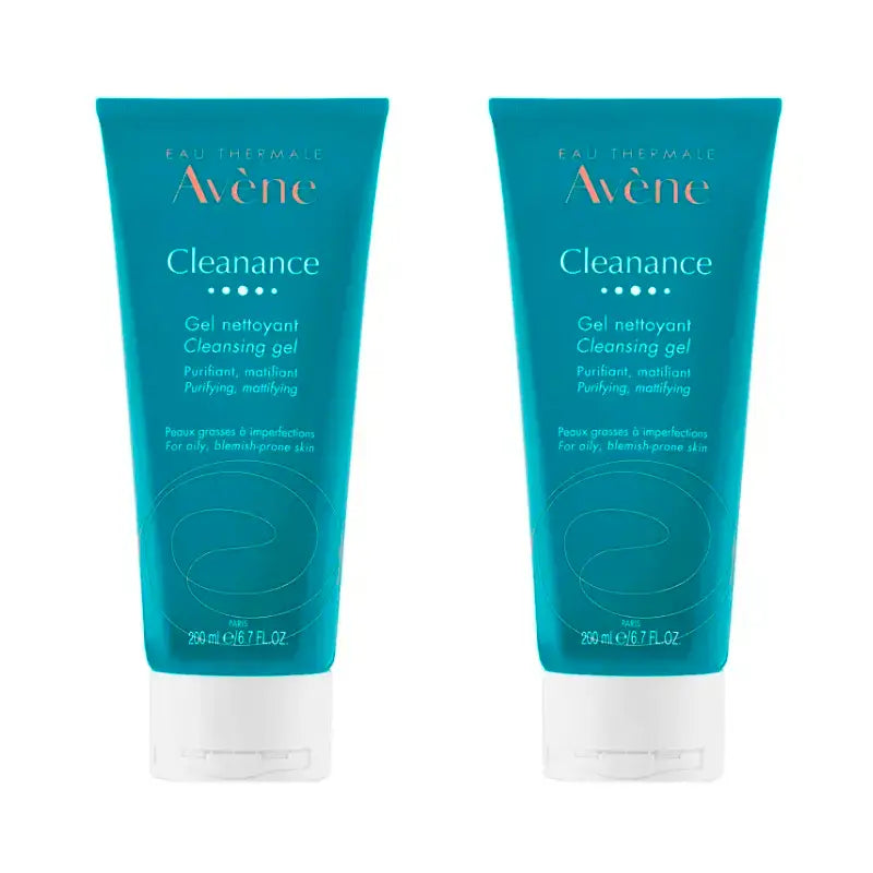 Avene Cleanance Gel Cleanser Pack 2 x 200 ml