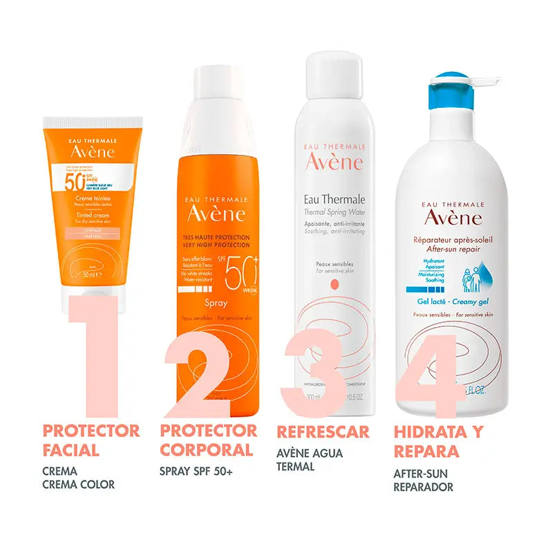 Avene Sensitive Skin Sunscreen SPF 50+ Colour 50 ml