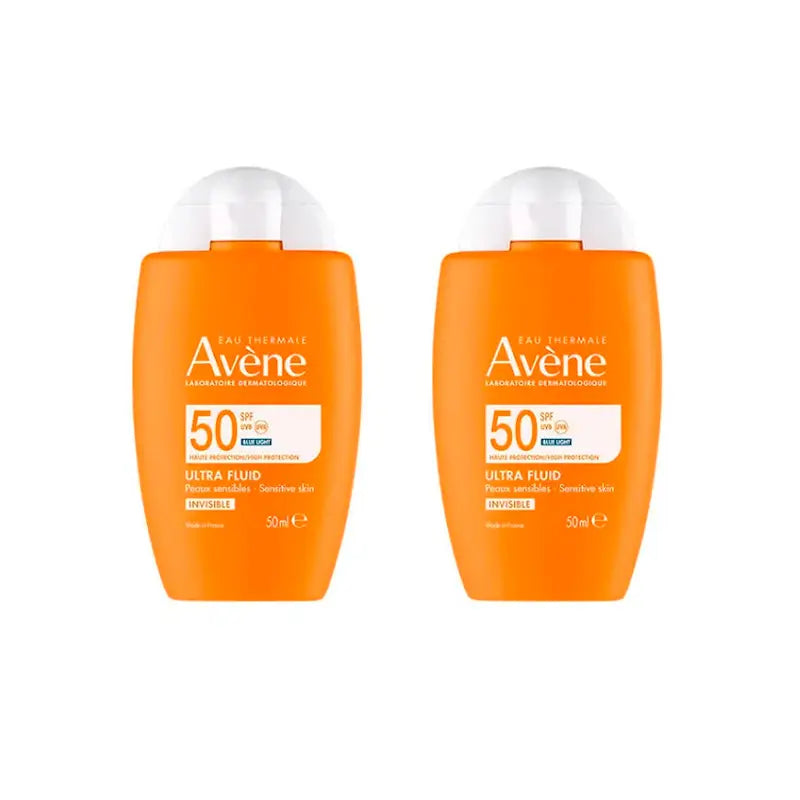 Avene Ultra Fluid Invisible Spf50, 2X50 Ml
