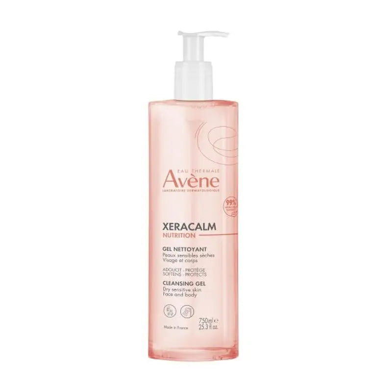 Avene Xeracalm Nutrition Cleansing Gel, 750 ml