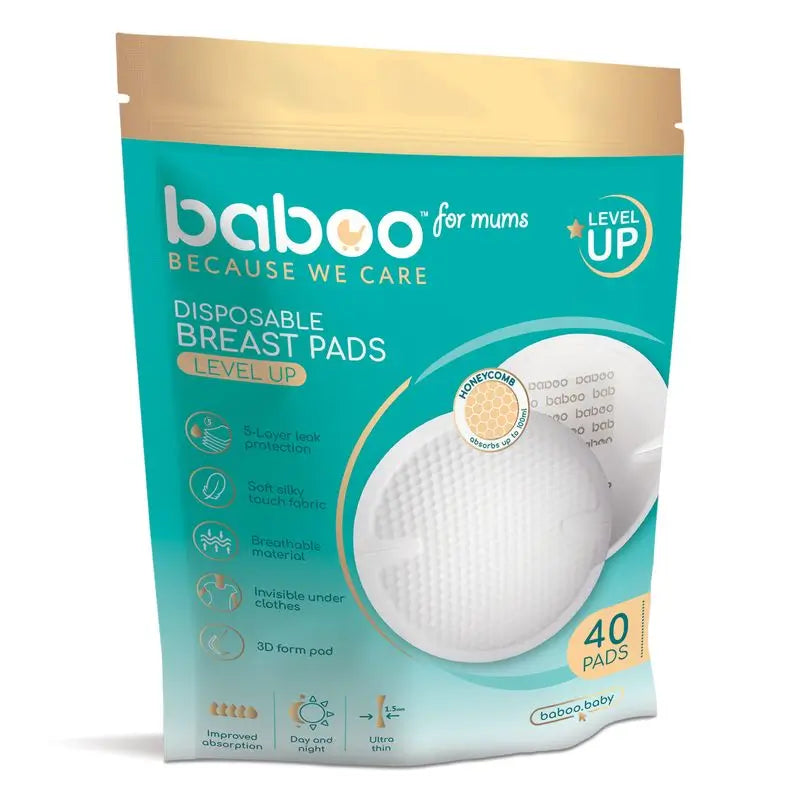 Baboo Disposable Absorbent Pads, 40 pcs.