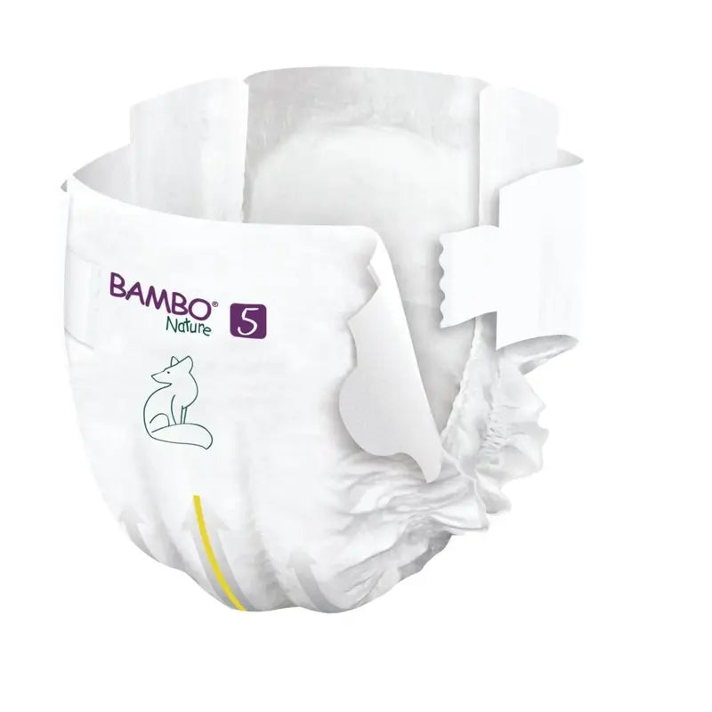 Bambo Nature Nappies Size 5 (12-18 Kg), 44 pcs.