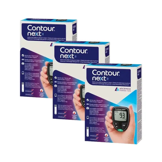 Contour Next Glucose Meter, 3 Units