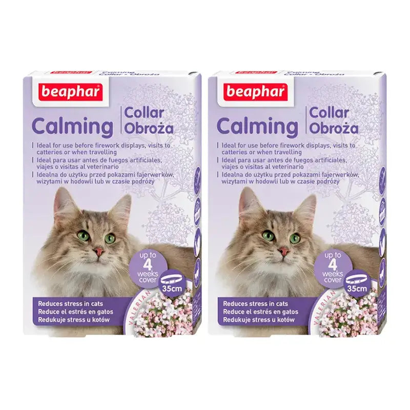 Beaphar Calming Cat Collar, Pack 2 x 35Cm