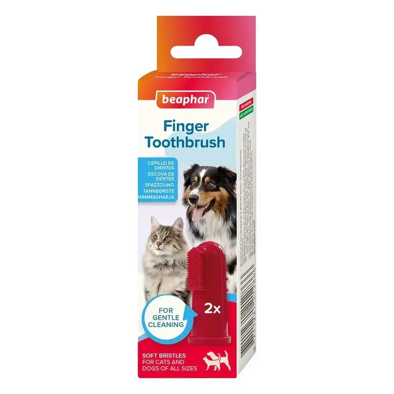 Beaphar Finger Toothbrush 2 units