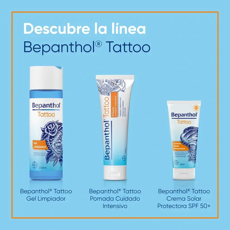 Bepanthol Tattoo Sunscreen SPF50, 50 ml