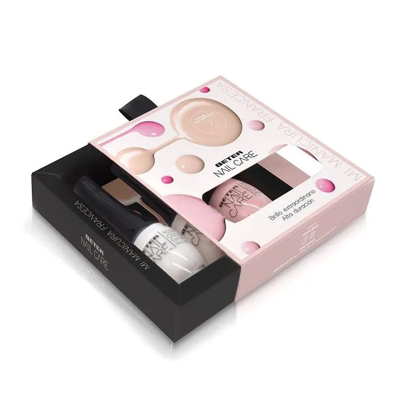 Beter Nail Care Pack 3X Esmaltes Manicura Francesa