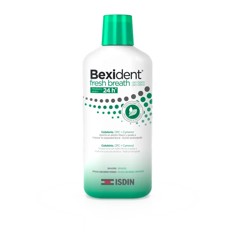 Isdin Bexident Fresh Breath Mouthwash 500 Ml