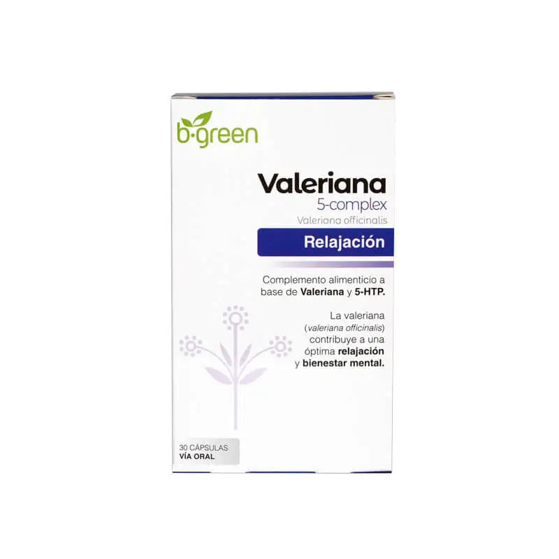 B-Green Valerian 5-Complex Relaxation, 30 capsules
