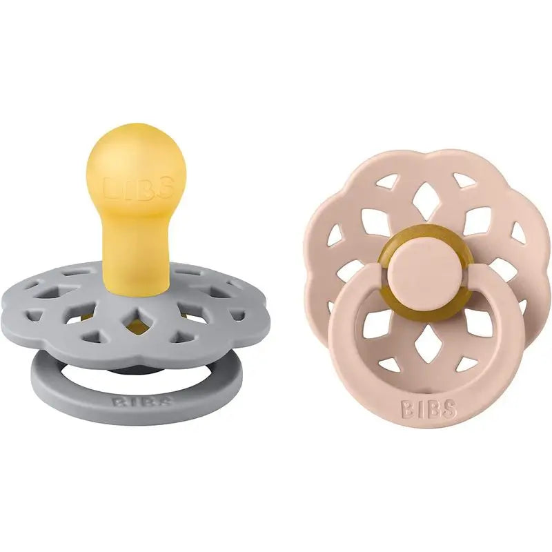 BIBS 2 Chupetes Boheme Cloud/Blush 0/6 Meses