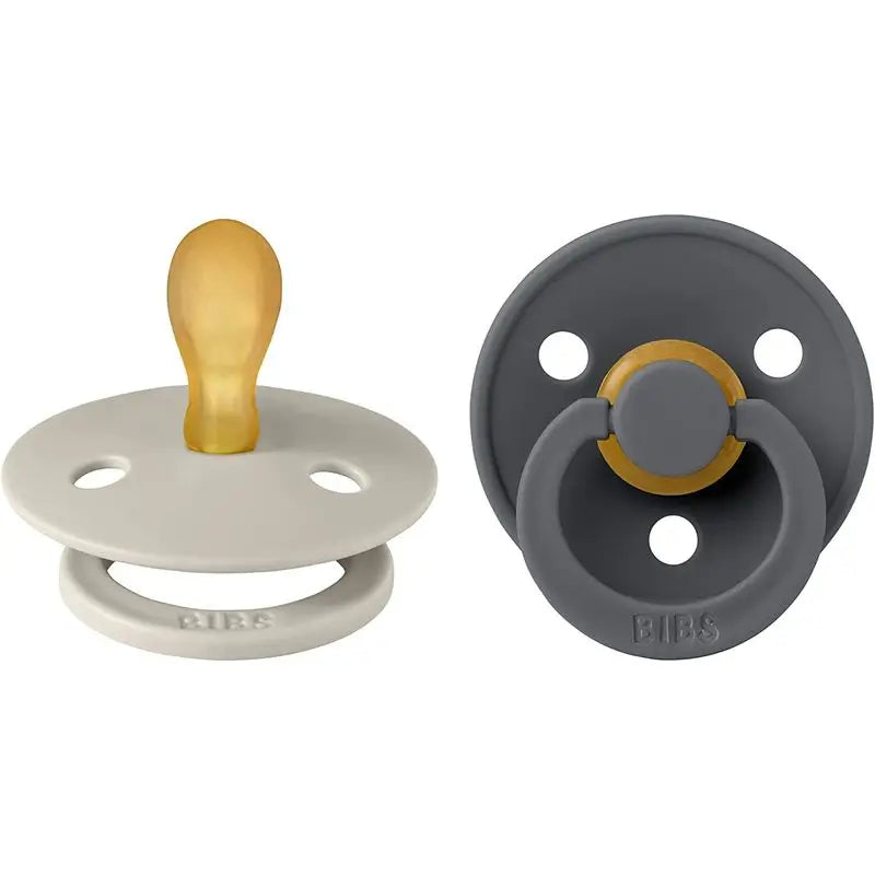 BIBS 2 Chupetes Colour Simétrica Sand/Iron 0/6 Meses