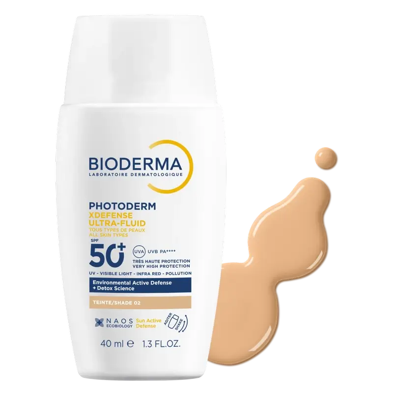 Bioderma Photoderm Xdefense Ultra-Fluid Spf 50+ Shade 02 , 40 ml