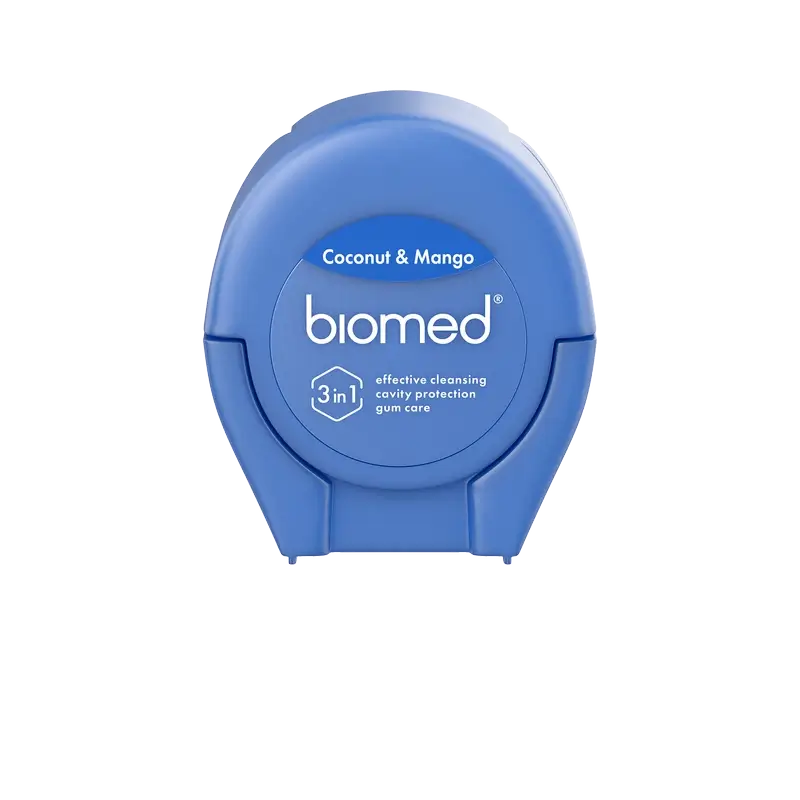 Biomed Dental Floss Coconut & Mango 50 M , 1 pcs.