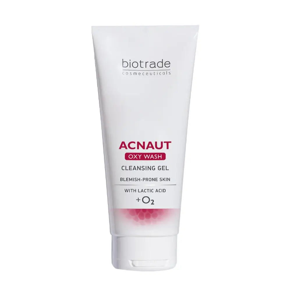 Biotrade ACNAUT Acne and Oily Skin Cleansing Gel with Enriched Oxygen and Lactic Acid 200 ml